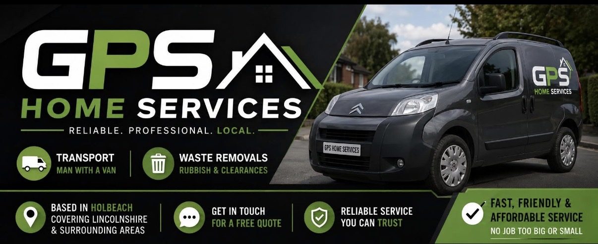 GPS Home Services van — reliable, professional, local
