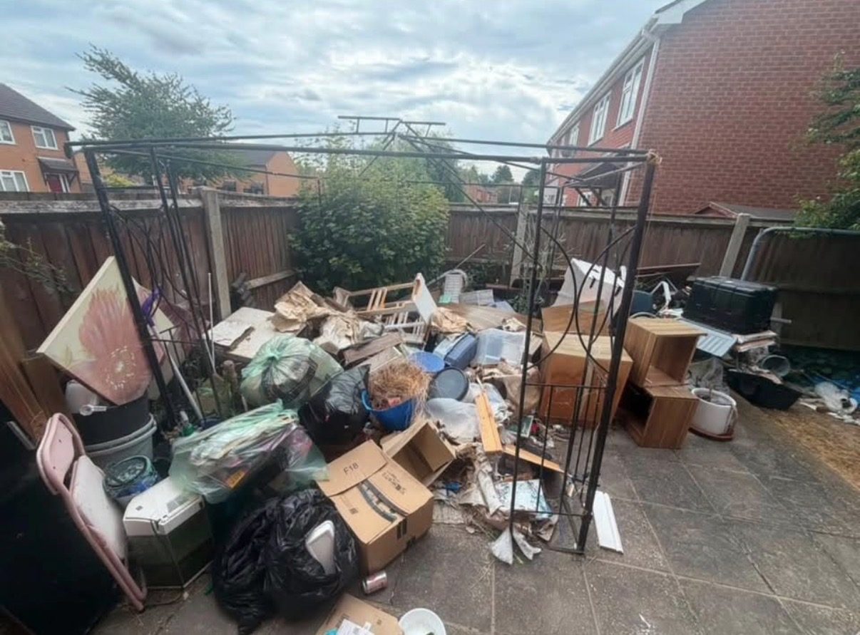 Garden clearance before